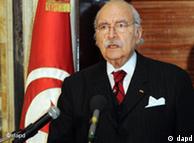 فواد المبزع، رئیس جمهور موقت تونس شد