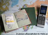 Cellphone and passport