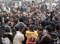 2月20日，北京一家麦当那前一幕。