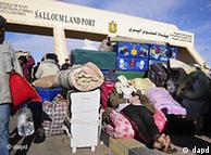 Πρόσφυγες στα σύνορα με την Αϊγυπτο