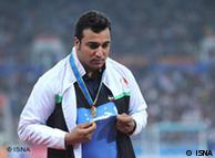 احسان حدادی، یکی از مدال‌آوران ایران در بازی‌های آسیایی ۲۰۱۰