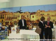 Der griechische Stand auf der Internatioanlen Tourismusbörse Berlin. Aufnahmedatum: 09.03.2011. Copyright: Panagiotis Kouparanis