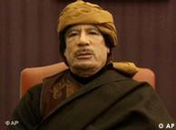 Libyan leader Moammar Gadhafi