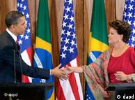 Barack Obama (i) y la presidenta brasileña, Dilma Rousseff: sin apoyo para el Consejo de Seguridad.