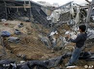 حمله تلافی‌جویانه اسراییل به نوار غزه