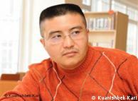 قوانچ‌بگ قاری، روزنامه‌نگار و رئیس بخش رادیو آزادی در قزاقستان