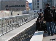 Visitors to the Topography of Terror museum