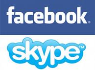 همکاری شرکت‌های فیس‌بوک و اسکایپ