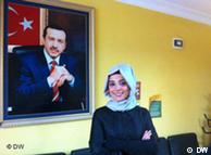 Zehra Altintas, leader of the AKP youth organization 