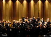 A Israel Chamber Orchestra durante a apresentação 
