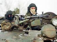 Russian tank crew