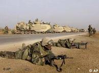 US marines near Baghdad