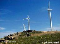 Cata-ventos em  Portugal, construídos com tecnologia alemã