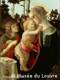 La Virgen y el niño, de Sandro Botticelli.
